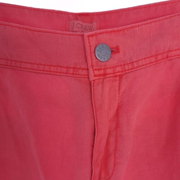 J.Crew Women's Size 10 Solid Red Shorts - Picture 3 of 10